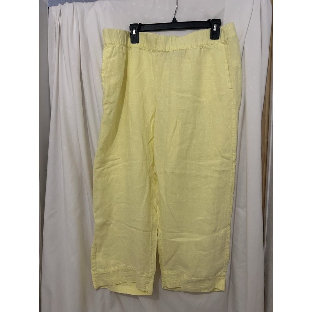 Women's Purejill Linen Pants Size L
